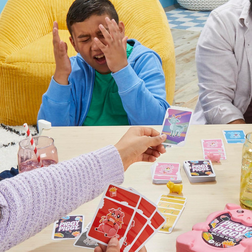 Juego De Cartas Piggy Piggy | Divertidos Juegos Familiares P