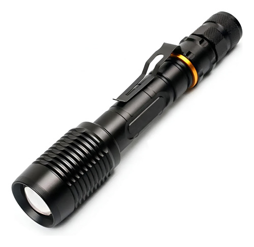 Linterna Swat Táctica  Outdoor Multi Uso Zoom Hd Largo Alcan