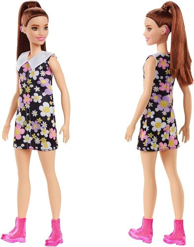 Barbie Fashionistas # 187, Vestido Margarida E Ap. Auditivo