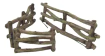 Comprar Valla Madera Miniatura Para Jardin O Casa Muñeca