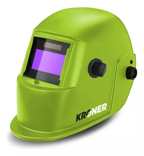 Soldadora Inverter 100 A + Máscara + 2 Esc. Mag 3´ Kroner Color Verde