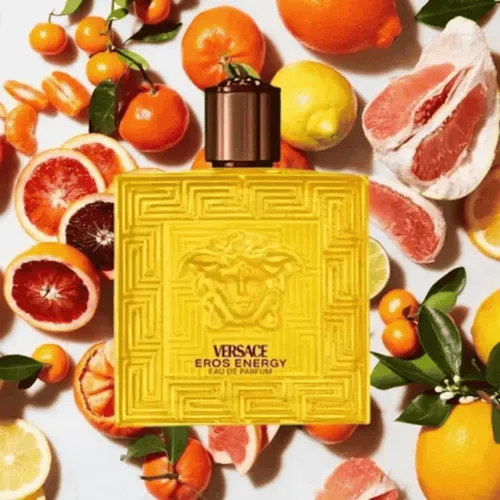 Perfume Versace Eros Energy EDP 100ml Masculino notas cítricas e