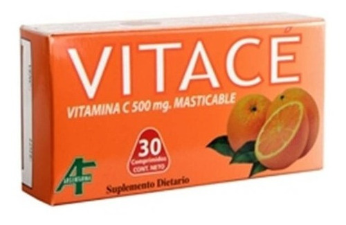Vitacé Vitamina C 500mg Masticable 30 Comprimidos