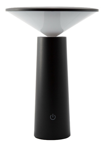 Lámpara De Mesa Led Negro Sensor Táctil Dimeable 4w Color de la pantalla Blanco