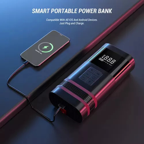 Arrancador De Coche Portátil Con Compresor De Aire