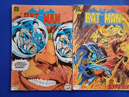 Set De 2 Revistas Comic Batman Ed España 1983 (Usado)