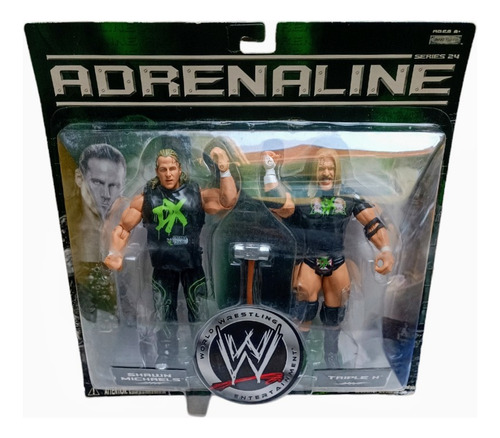 Wwe Adrenaline 2 Pack Shaw And Hhh