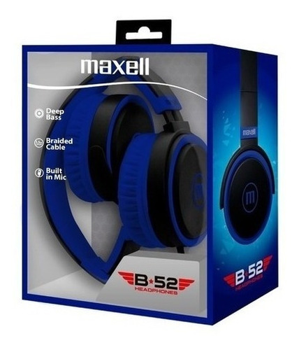 Auriculares Maxell B52 Original Vincha Microfono Over Ear