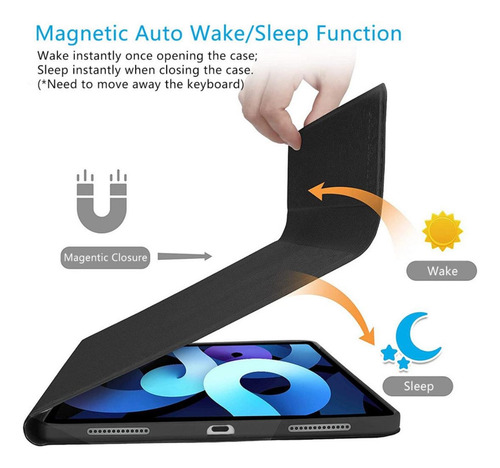 Funda Para Samsung Galaxy Tab A9 Plus 11 + Teclado Español Ñ