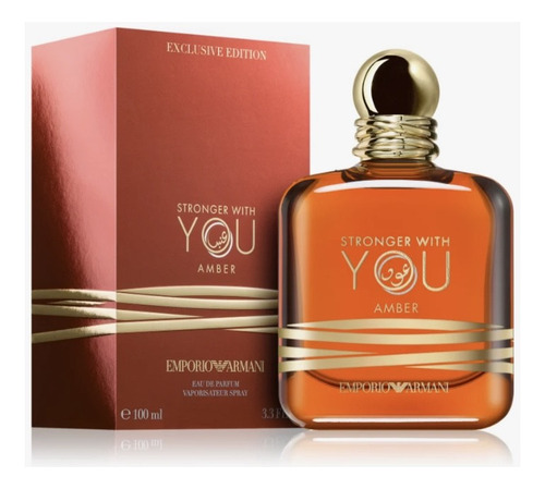 Armani Stronger With You Amber Edp 100 Ml Original/sellado