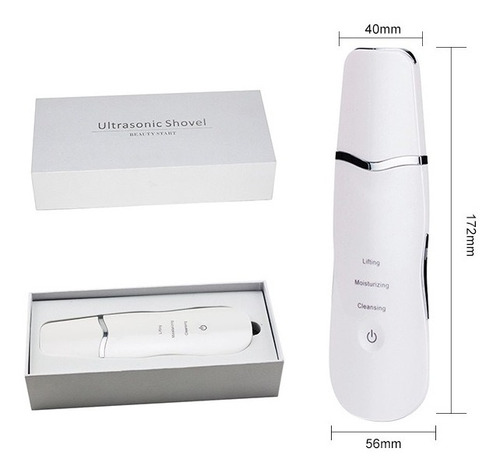Imagen 5 de 9 de Peeling Ultrasonico Portatil Piel Removedor Facial 3 Niveles