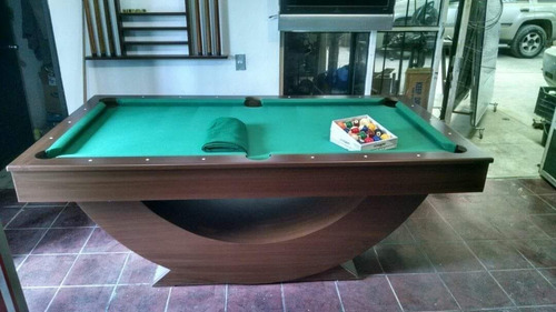 Instalacion - Mesa Billar De Arco Pizarra De Piedra Paño