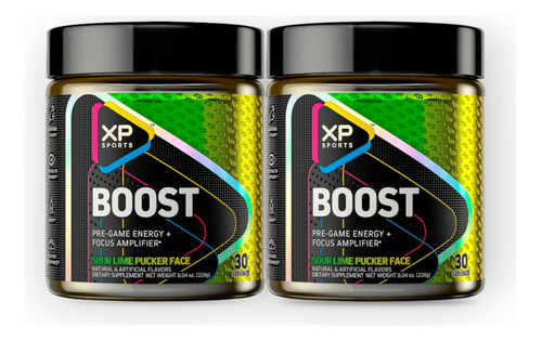 2x Boost Energía Y Concentración Para Gamers - Xp Sports