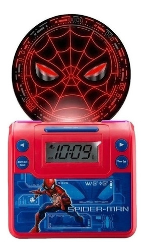 Reloj Despertador Alarma Marvel Spiderman Hombre Araña ®