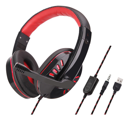 Auriculares Ps4 Con Micrófono Xbox Noise Con Sy755mv