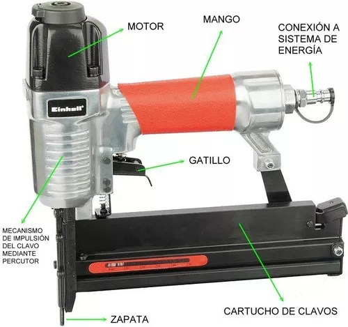 Clavadora neumatica 8.3 bar EINHELL