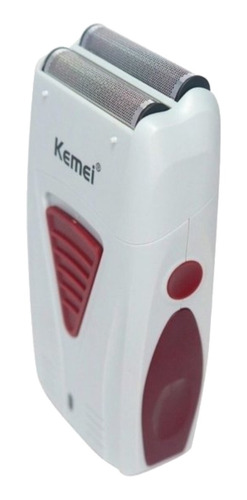 Afeitadora Kemei KM-3382 blanca 220V