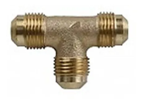 Tee De Bronce 3/8 X3/8 X3/8 Flare