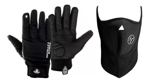 Kit Moto Mascara +guante Punto Extremo Pb28 Frio Devotobikes