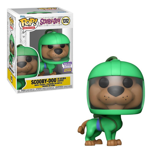Funko Pop Scooby-doo Scooby-doo In Scuba Outfit Sdcc 2023
