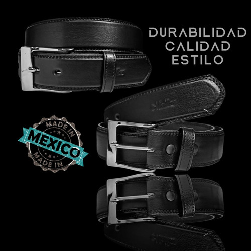 Cinturon Y Cartera De Piel Hombre Caballero Varias Tallas