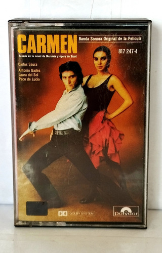 Casete Carmen - The Original Motion Picture Soundtrack 1983