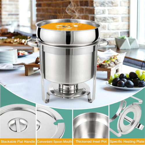 Calentador De Sopa Para Fiestas, Juego De Buffet, Sopas, 11l