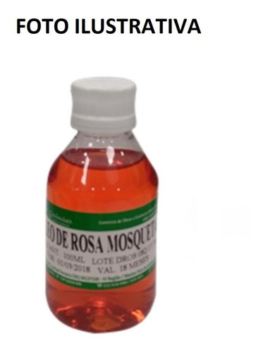 100ml Oleo Vegetal 100% Puro Rosa Mosqueta