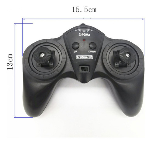 6ch Rc Controlador Remoto Con Receptor Para Rc Multir