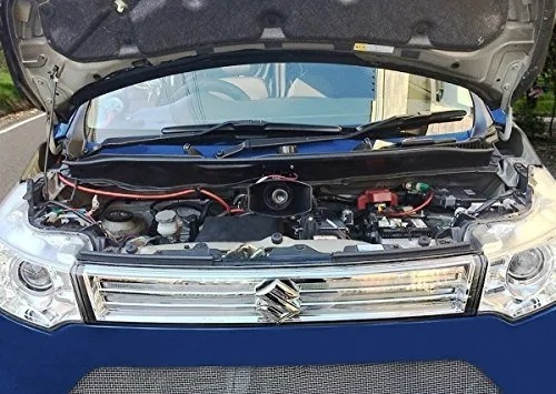 Imagen 5 de 6 de Sirena Altavoz Con Micrófono Bocina Para Carros Escolta Ampl