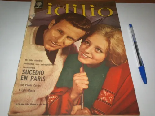 Revista Fotonovela Idilio Erika Wallner Ante Garmaz (Usado)