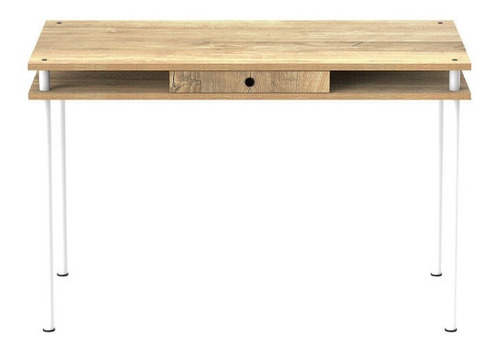 Imagen 4 de 6 de Escritorio Melamina Base De Caño- 116 X 55 Con Cajon- En