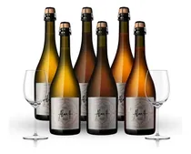 Comprar Combo Mix Espumantes Alma X4 + Estuche 2 Copas De Regalo