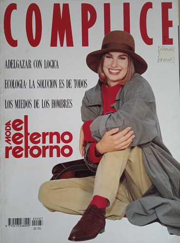 Revista Cómplice  Modas Richard Gere Uma Thurman Oct. 1990