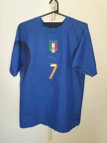 Camiseta Seleccion Italia Puma 2006 Talle M #7 Del Piero