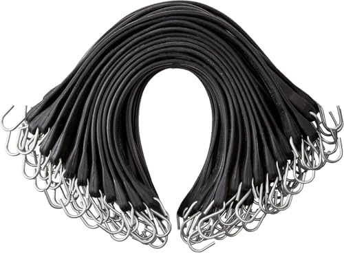 Cuerdas Elásticas De Goma Con Ganchos De 38 Cm