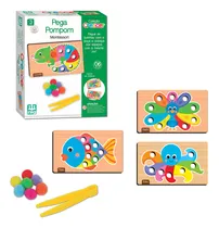 Comprar Jogo Didático Pega Pom Pom Aprender Cores Nig Brinquedos