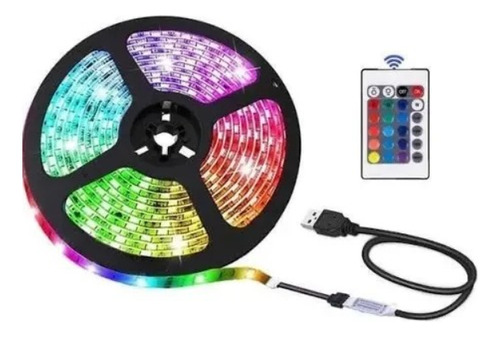 Tira Led Rgb 2835 Bluetooth Luces Led 5m Controlada Por App