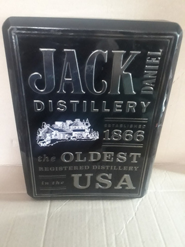 Lata Vacia De Whisky   Jack Daniels 