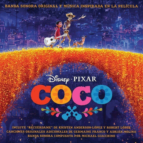 Coco Soundtrack Cd Doble 2 Cd Nuevo Cerrado Original Stock