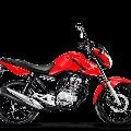 Moto Honda Cg 160 Fan 2024 2024 Vermelha 0km Com Garantia