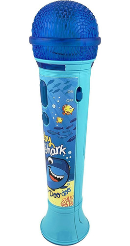 Micrófono De Karaoke Con Diseño De Tiburón Para Niños, Integ