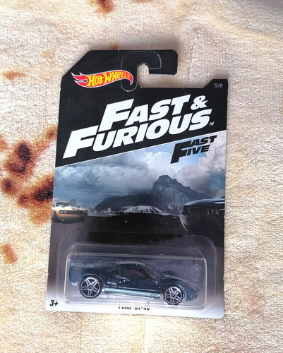 Hot Wheels Ford Gt Rápido Y Furiosos 