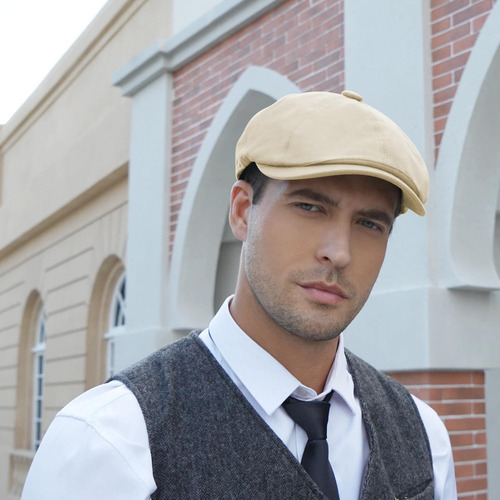 Gorras De Vendedor De Periódicos For Hombre Sombrero De