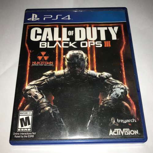 Juego Call Of Duty Black Ops Iii Playstation 4 Play 4 Ps4 (Usado)