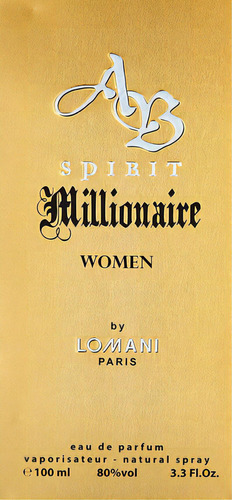 Lomani Spirit Millionaire Gold Icon For Women 100ml Edp