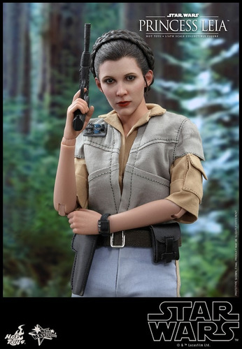 Hot Toys Star Wars Return Of The Jedi Princesa Leia Wicket (Usado)