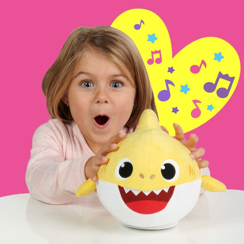 Wowwee Pinkfong Baby Shark - Juguete Oficial, Con Música Y M