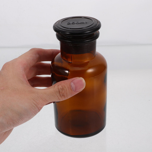 Botella De Vidrio De Borosilicato De Boca Ancha De Vidrio De