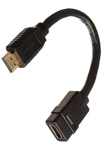 Corto 8 Pulgadas 28 Awg Hdmi De Alta Velocidad Macho A Hembr